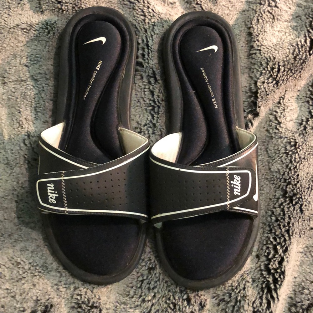 Nike slides with Velcro
